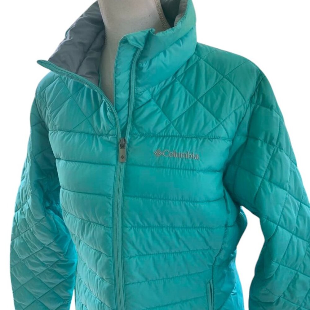 Columbia Womens Ultimate Catch Heat Seal Puffy Insulated Jacket Size Small - Picture 4 of 6